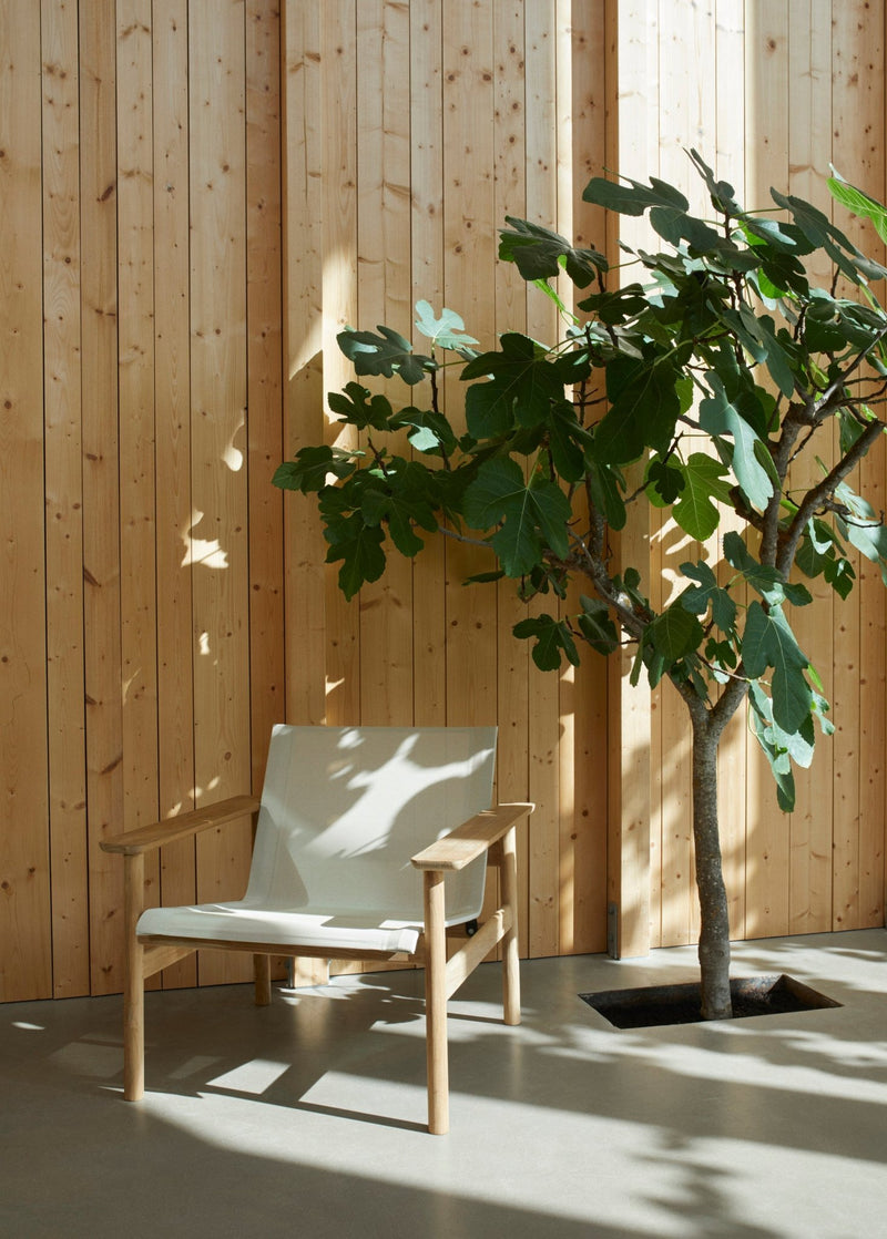 Pelagus Lounge Chair - Skagerak by Fritz Hansen - Outdoor Furniture - Add Cushion - HORNE