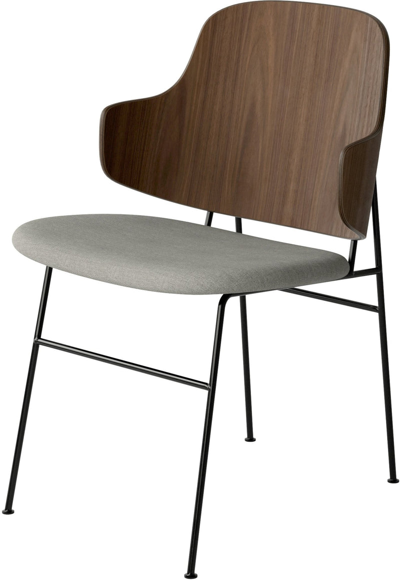 Penguin Dining Chair - Audo Copenhagen - Chairs - Walnut - Dakar 0250 - HORNE