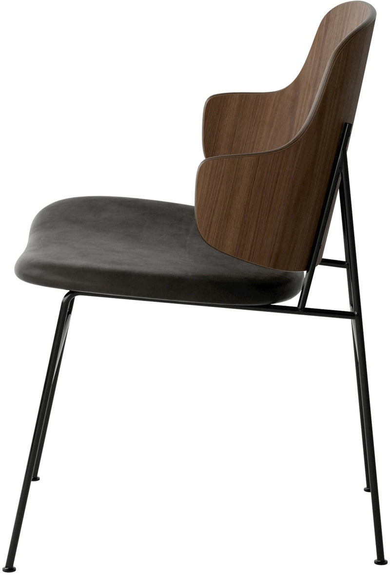 Penguin Dining Chair - Audo Copenhagen - Chairs - Walnut - Dakar 0250 - HORNE