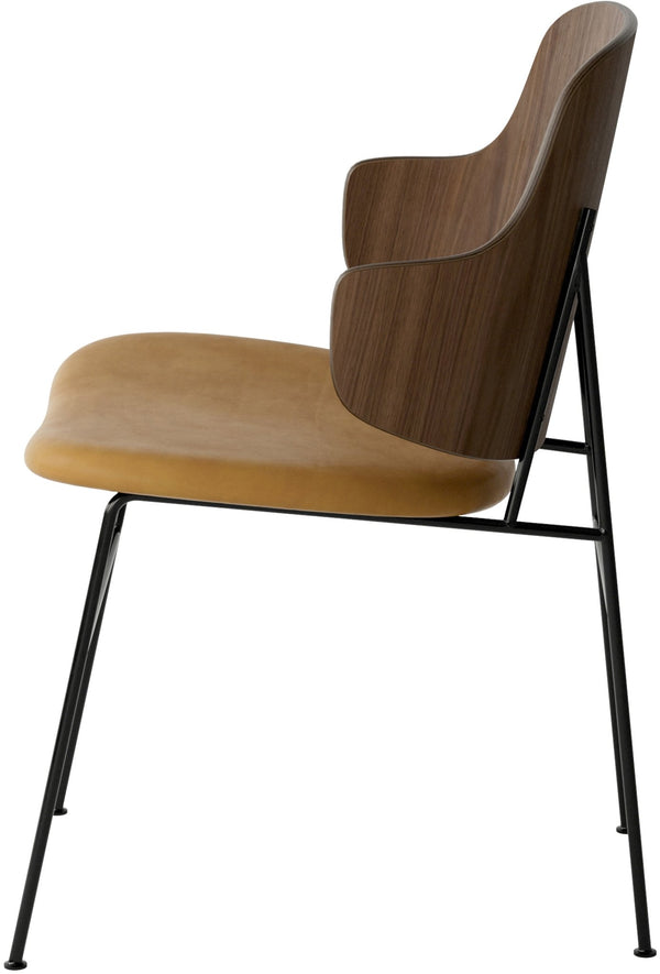 Penguin Dining Chair - Audo Copenhagen - Chairs - Walnut - Dakar 0250 - HORNE