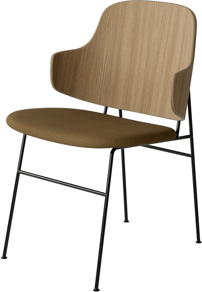 Penguin Dining Chair - Audo Copenhagen - Chairs - Walnut - Dakar 0250 - HORNE