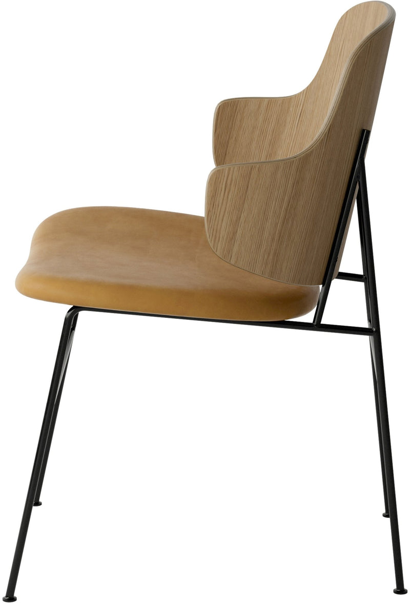 Penguin Dining Chair - Audo Copenhagen - Chairs - Walnut - Dakar 0250 - HORNE