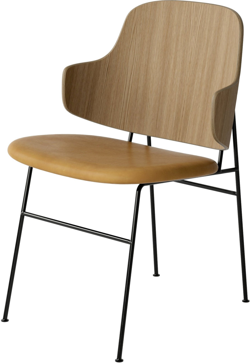 Penguin Dining Chair - Audo Copenhagen - Chairs - Walnut - Dakar 0250 - HORNE
