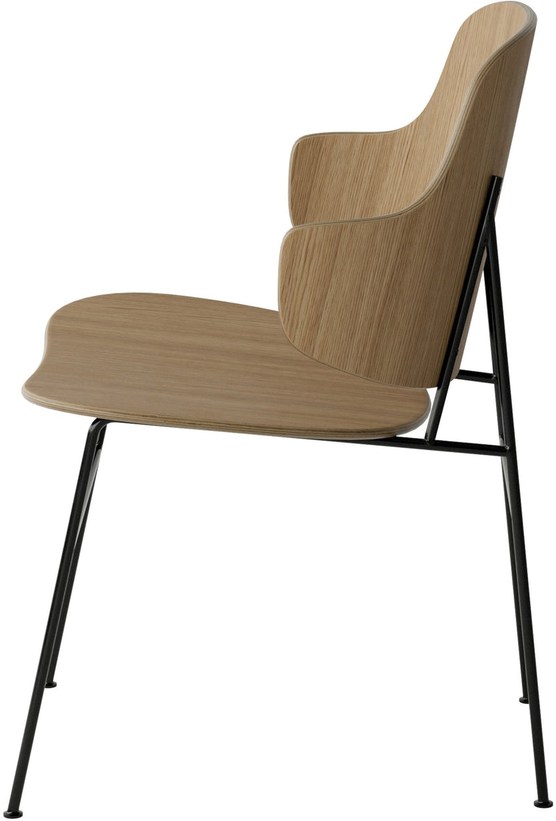 Penguin Dining Chair - Audo Copenhagen - Chairs - Walnut - Dakar 0250 - HORNE