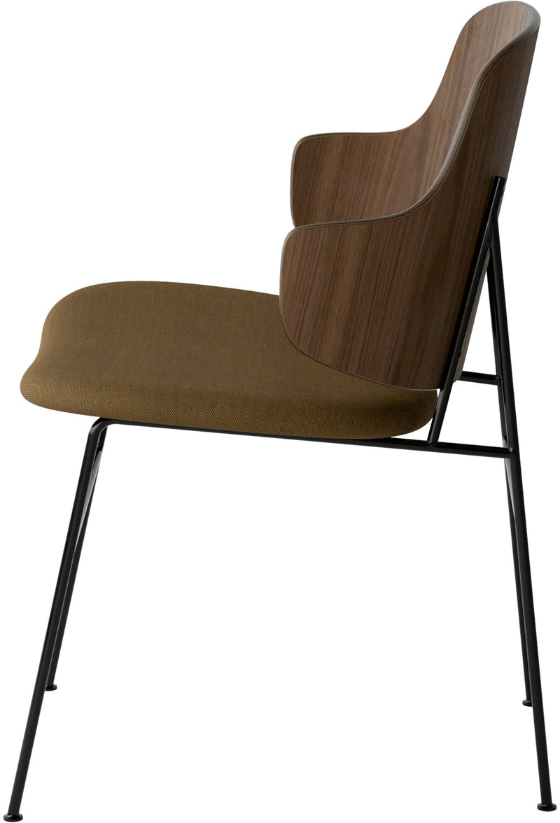 Penguin Dining Chair - Audo Copenhagen - Chairs - Walnut - Dakar 0250 - HORNE