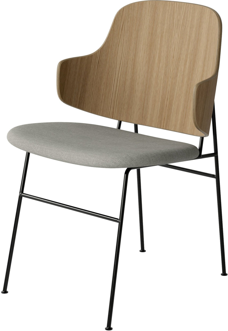Penguin Dining Chair - Audo Copenhagen - Chairs - Walnut - Dakar 0250 - HORNE