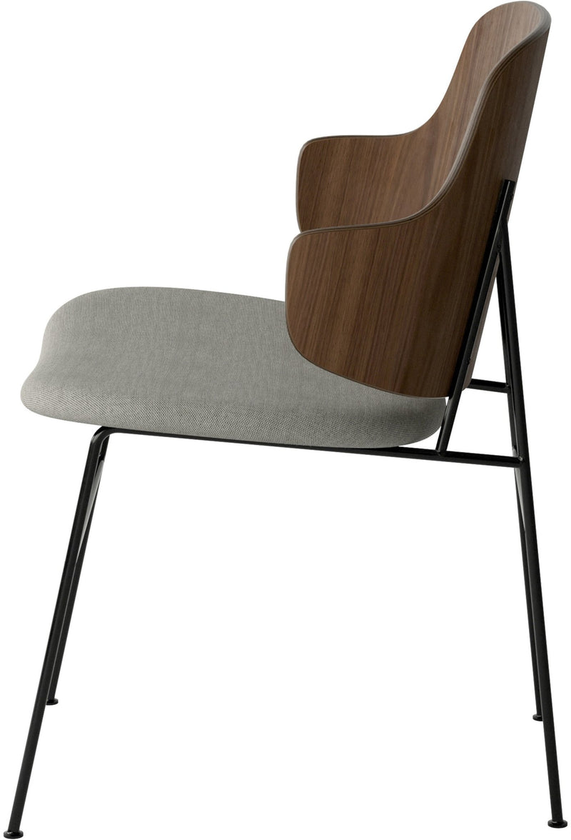 Penguin Dining Chair - Audo Copenhagen - Chairs - Walnut - Dakar 0250 - HORNE