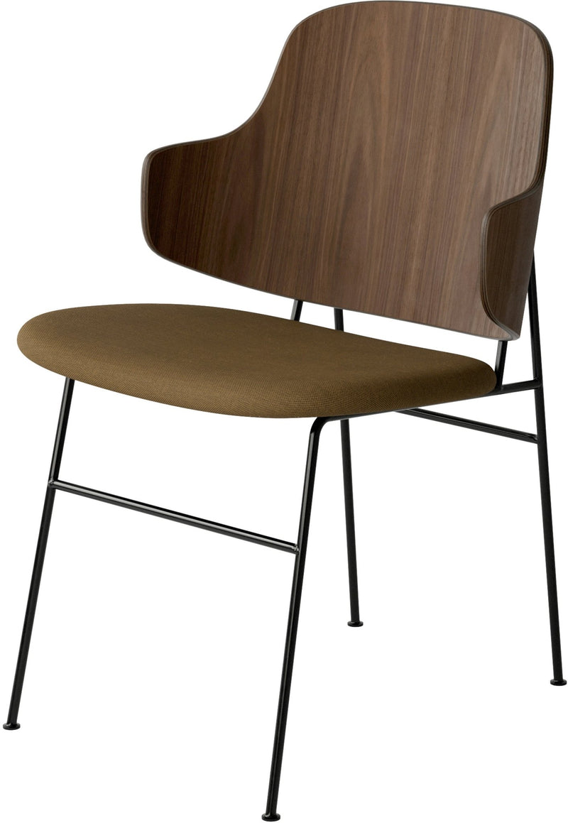 Penguin Dining Chair - Audo Copenhagen - Chairs - Walnut - Dakar 0250 - HORNE