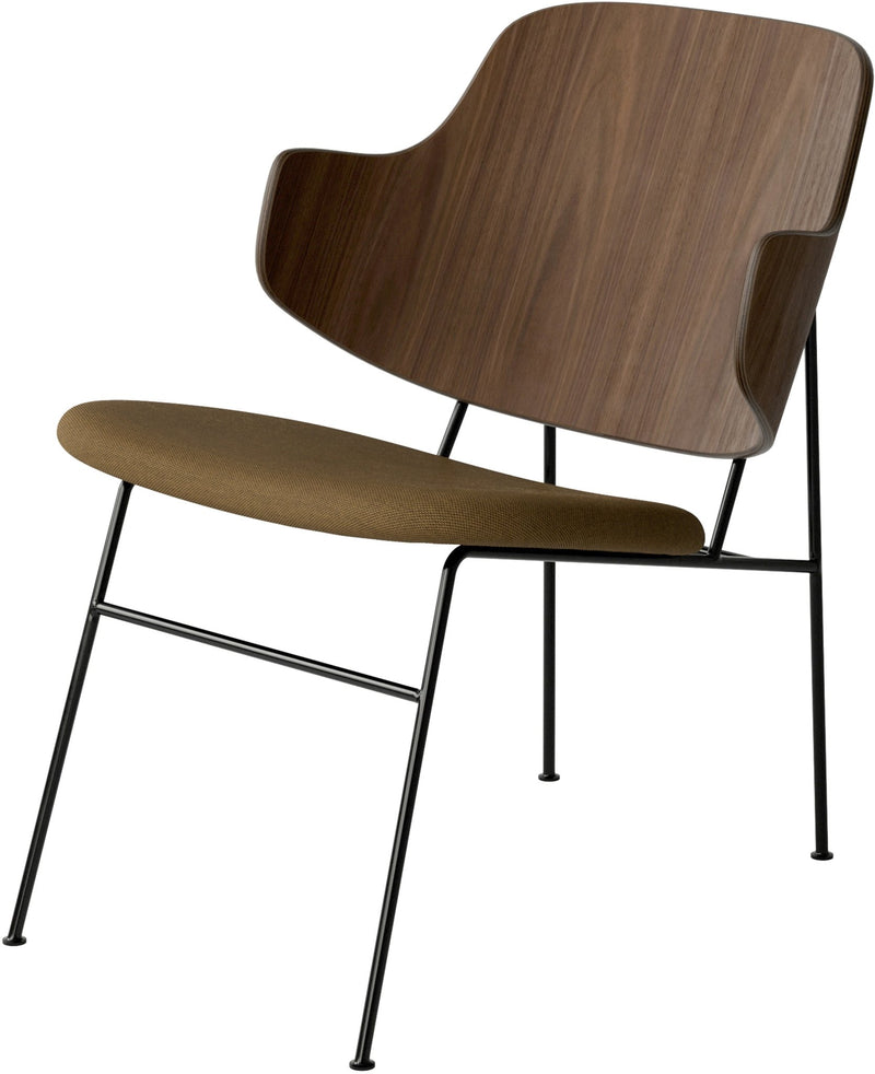 Penguin Lounge Chair - Audo Copenhagen - Chairs - Walnut - Dakar 0250 - HORNE