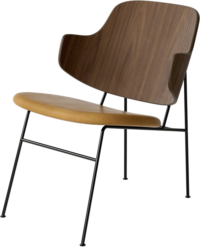 Penguin Lounge Chair - Audo Copenhagen - Chairs - Walnut - Dakar 0250 - HORNE
