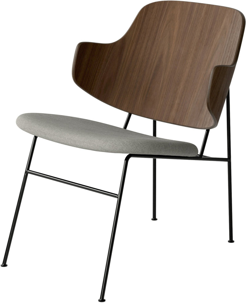 Penguin Lounge Chair - Audo Copenhagen - Chairs - Walnut - Dakar 0250 - HORNE