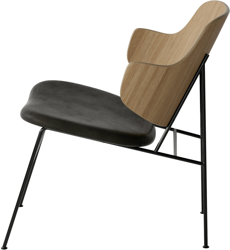 Penguin Lounge Chair - Audo Copenhagen - Chairs - Walnut - Dakar 0250 - HORNE