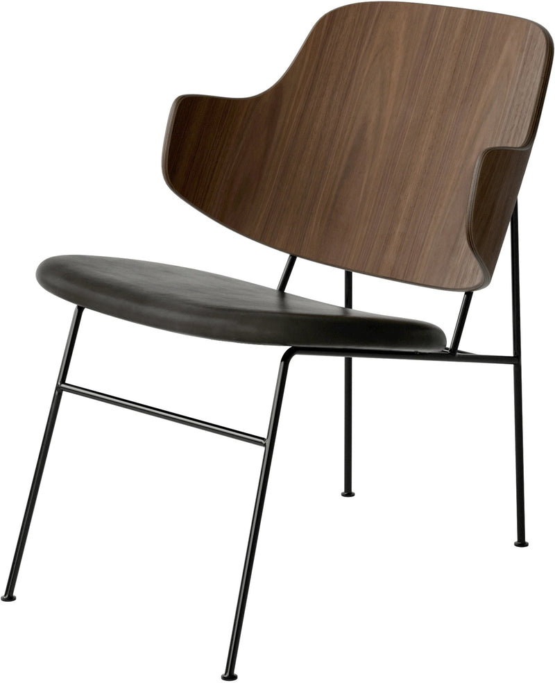 Penguin Lounge Chair - Audo Copenhagen - Chairs - Walnut - Dakar 0250 - HORNE