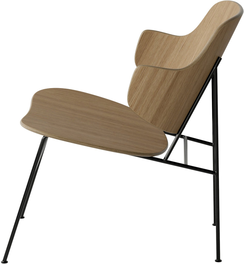 Penguin Lounge Chair - Audo Copenhagen - Chairs - Walnut - Dakar 0250 - HORNE