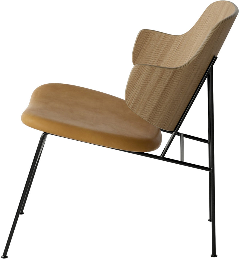 Penguin Lounge Chair - Audo Copenhagen - Chairs - Walnut - Dakar 0250 - HORNE