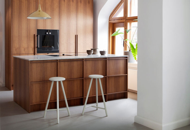 Perch Bar Stool - Nikari - Stools + Benches + Ottomans - Natural Oiled Oak - HORNE