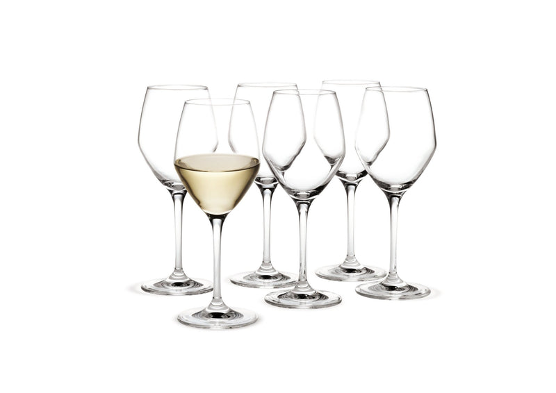 Perfection White Wine Glass - Set of 6 - Holmegaard - Wine + Champagne Glasses - HORNE