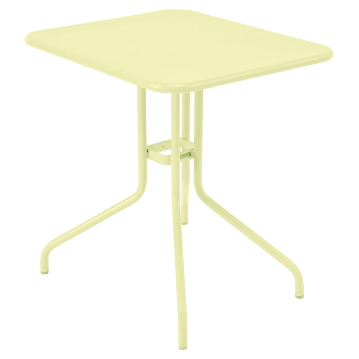 Petale Folding Table 28" x 24" - Fermob - Outdoor Furniture - Frosted Lemon - HORNE