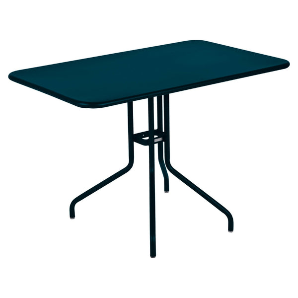 Petale Folding Table 43" x 28" - Fermob - Outdoor Furniture - Acapulco Blue - HORNE