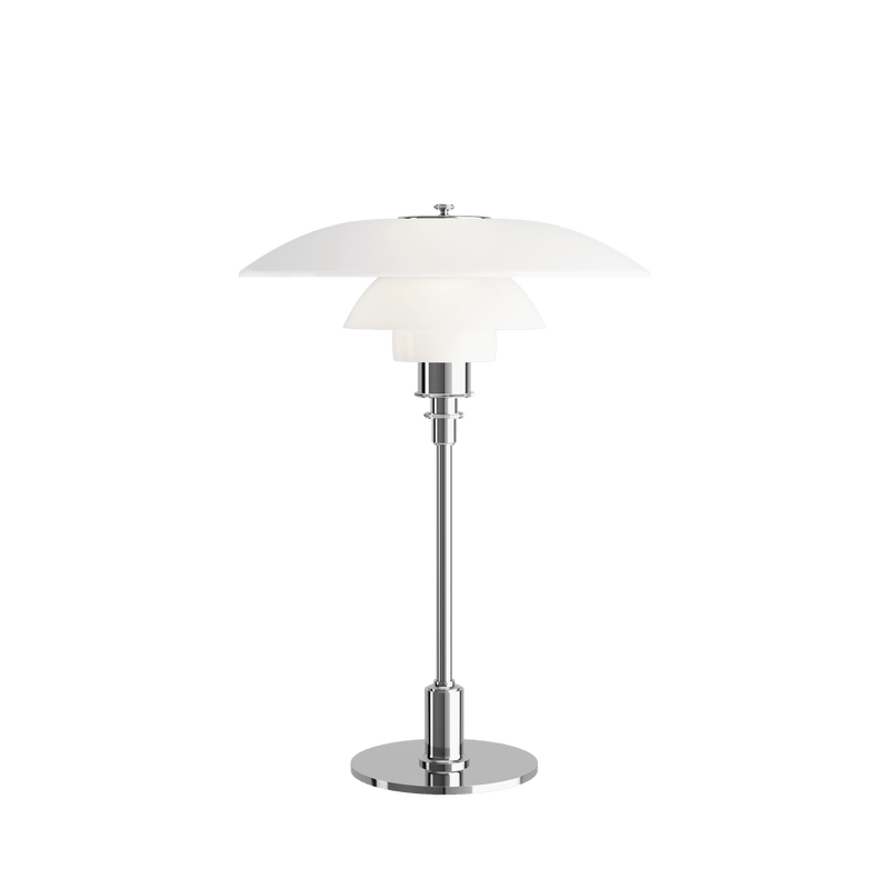 PH 3.5 - 2.5 Glass Table Lamp - Louis Poulsen - Table + Task - Brass - HORNE