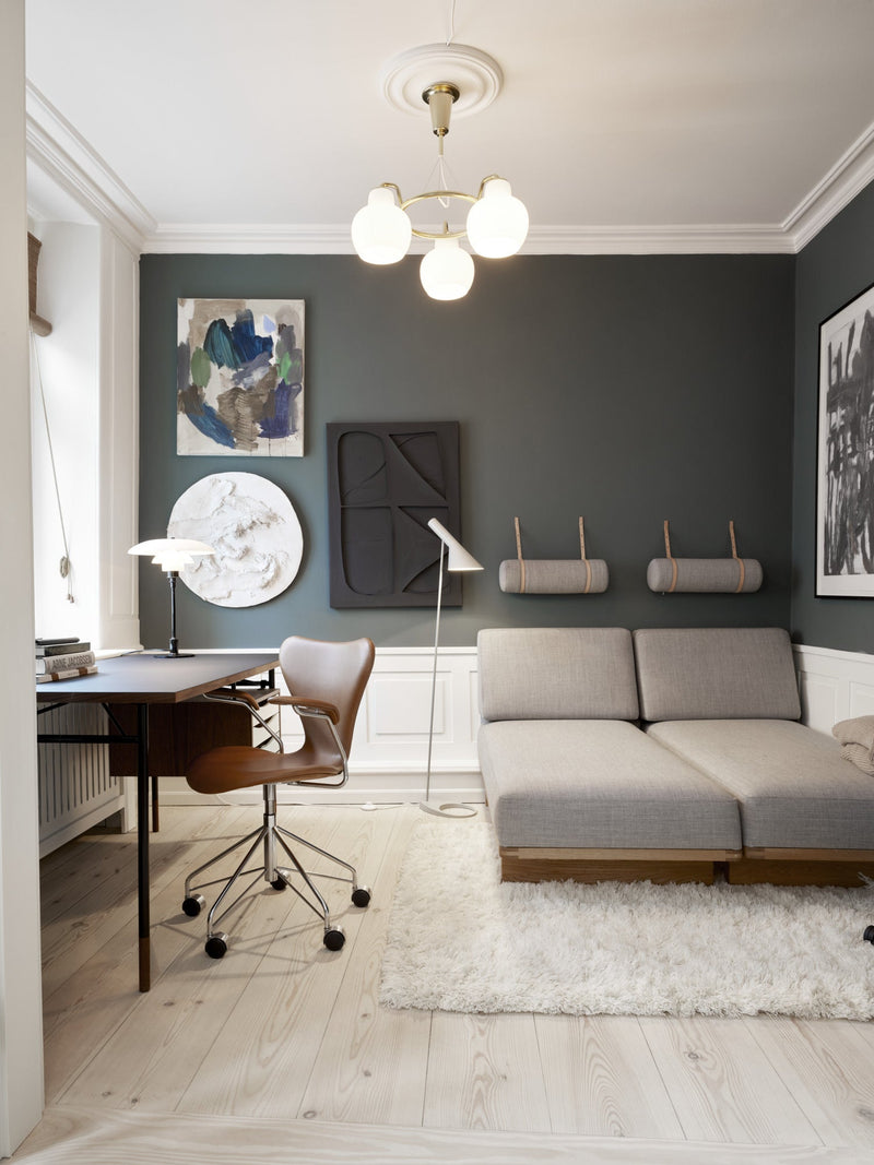 PH 3.5 - 2.5 Glass Table Lamp - Louis Poulsen - Table + Task - Brass - HORNE