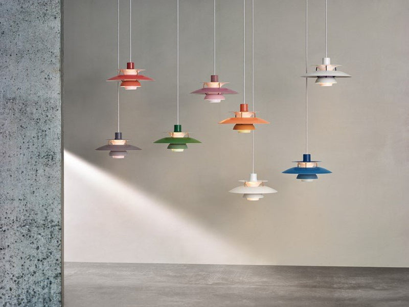 PH 5 Mini Pendant - Louis Poulsen Pendants - Burgundy - HORNE