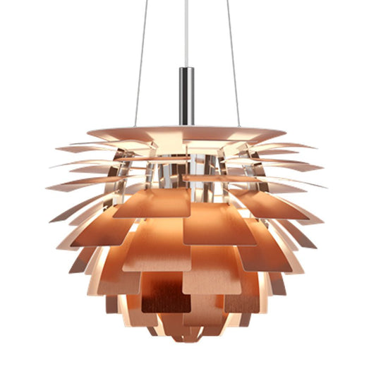 PH Artichoke Pendant - Copper/Rose - Louis Poulsen - Pendants - Small - HORNE
