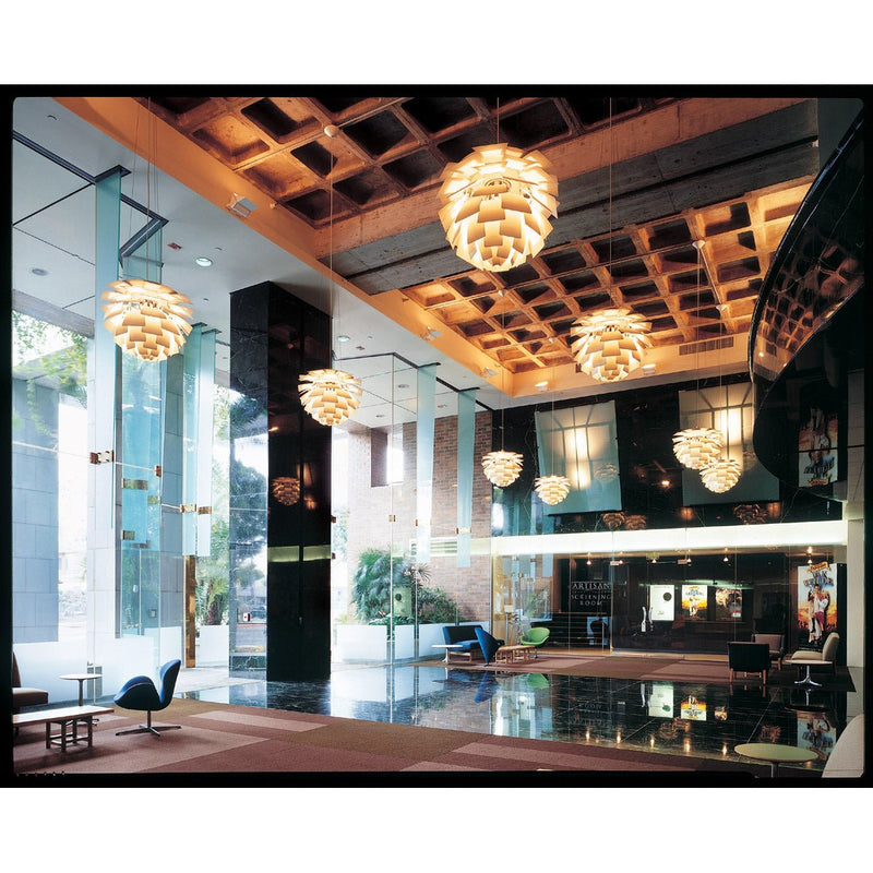 PH Artichoke Pendant - White Gloss