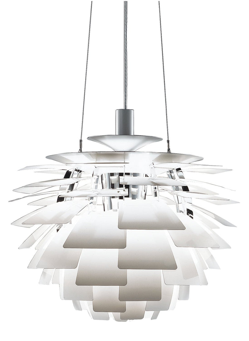 PH Artichoke Pendant - White Gloss
