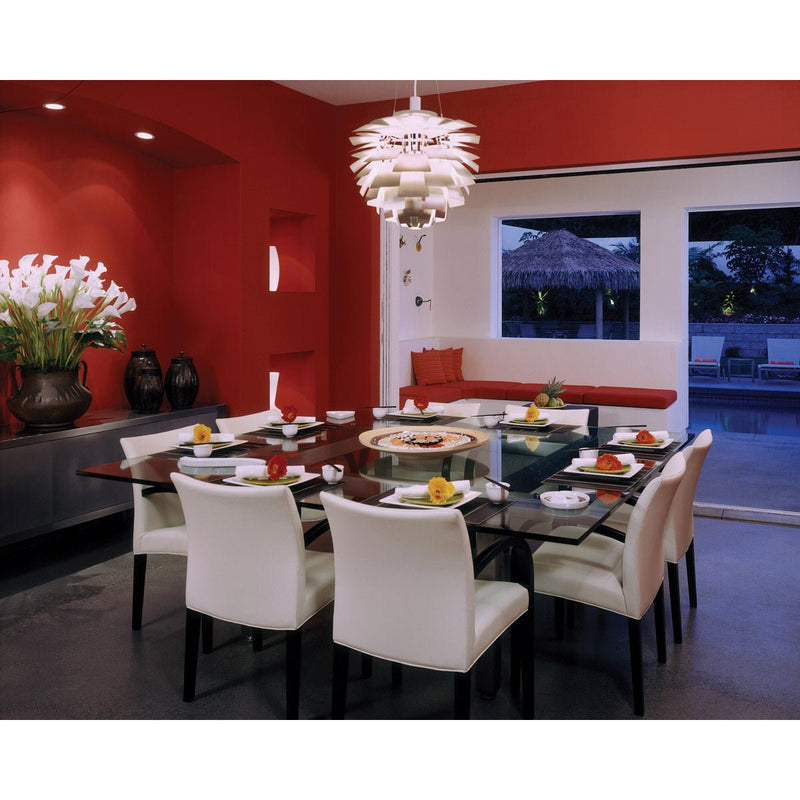 PH Artichoke Pendant - White Gloss