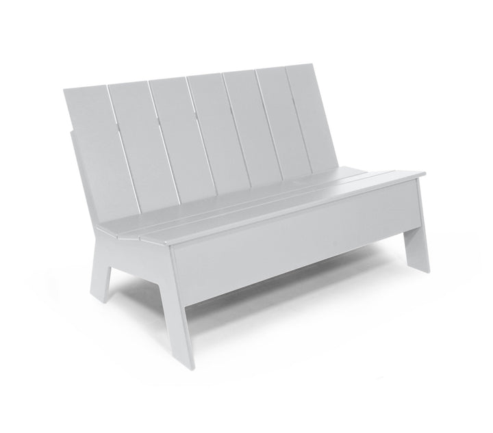 Picket Bench - Low Back - Loll Designs - Outdoor Furniture - Driftwood - HORNE