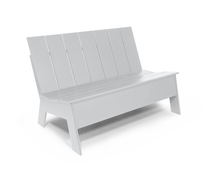 Picket Bench - Low Back - Loll Designs - Outdoor Furniture - Black - HORNE