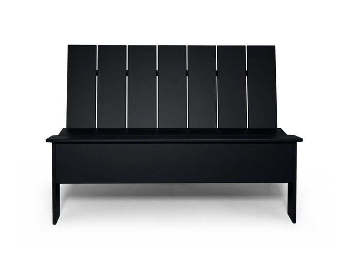 Picket Bench - Low Back - Loll Designs - Outdoor Furniture - Driftwood - HORNE