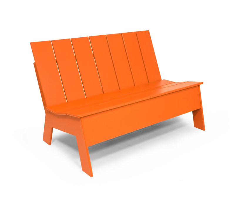 Picket Bench - Low Back - Loll Designs - Outdoor Furniture - Black - HORNE