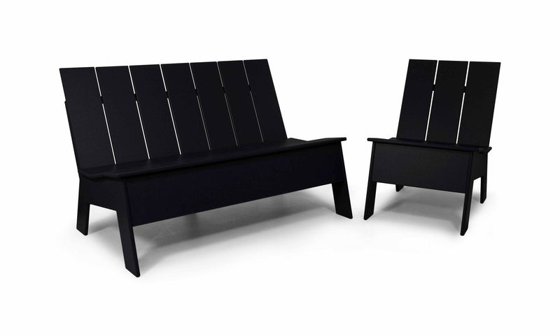 Picket Chair - Loll Designs - Outdoor Furniture - Black - HORNE