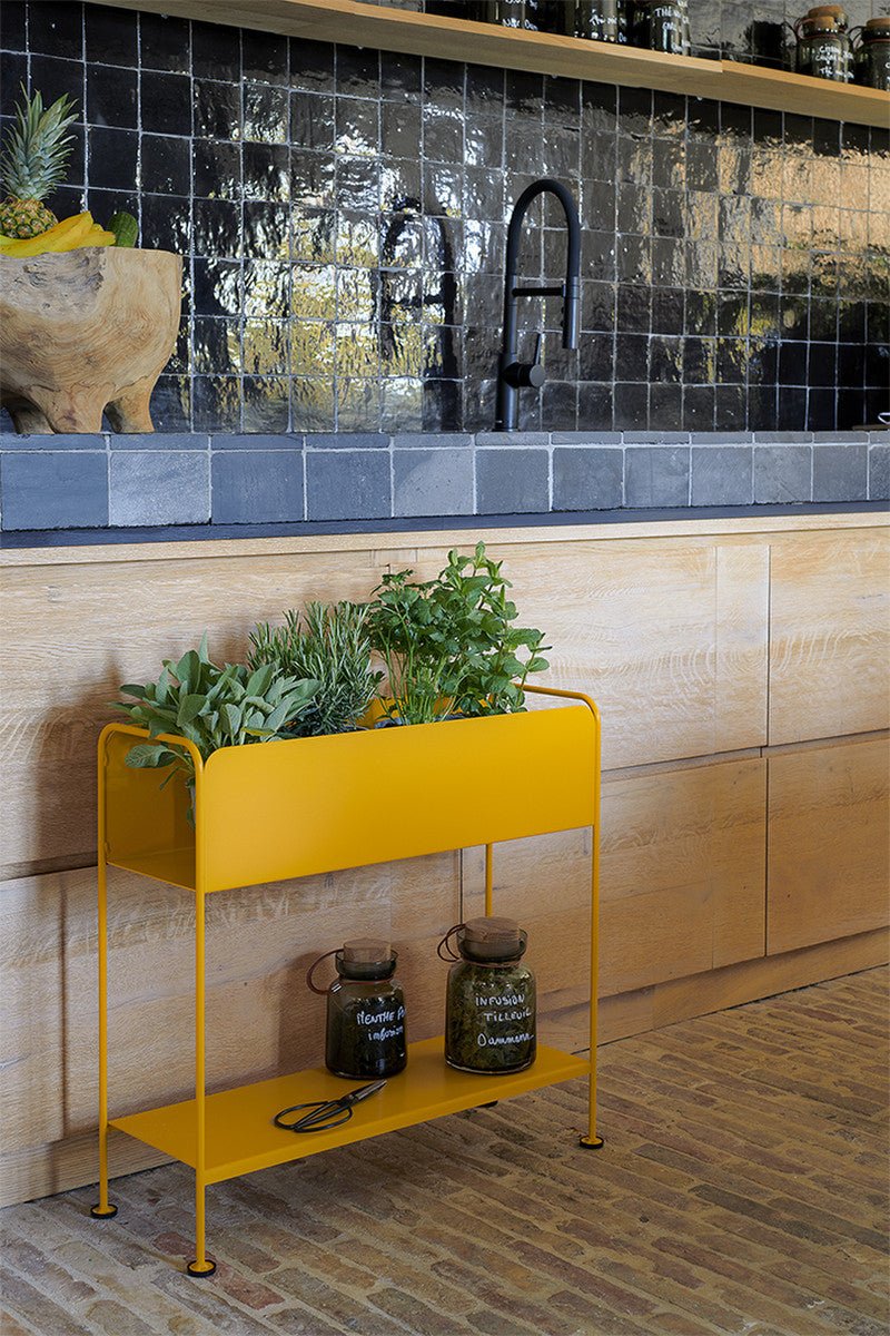 Picolino Planter - Fermob - Planters - Acapulco Blue - HORNE