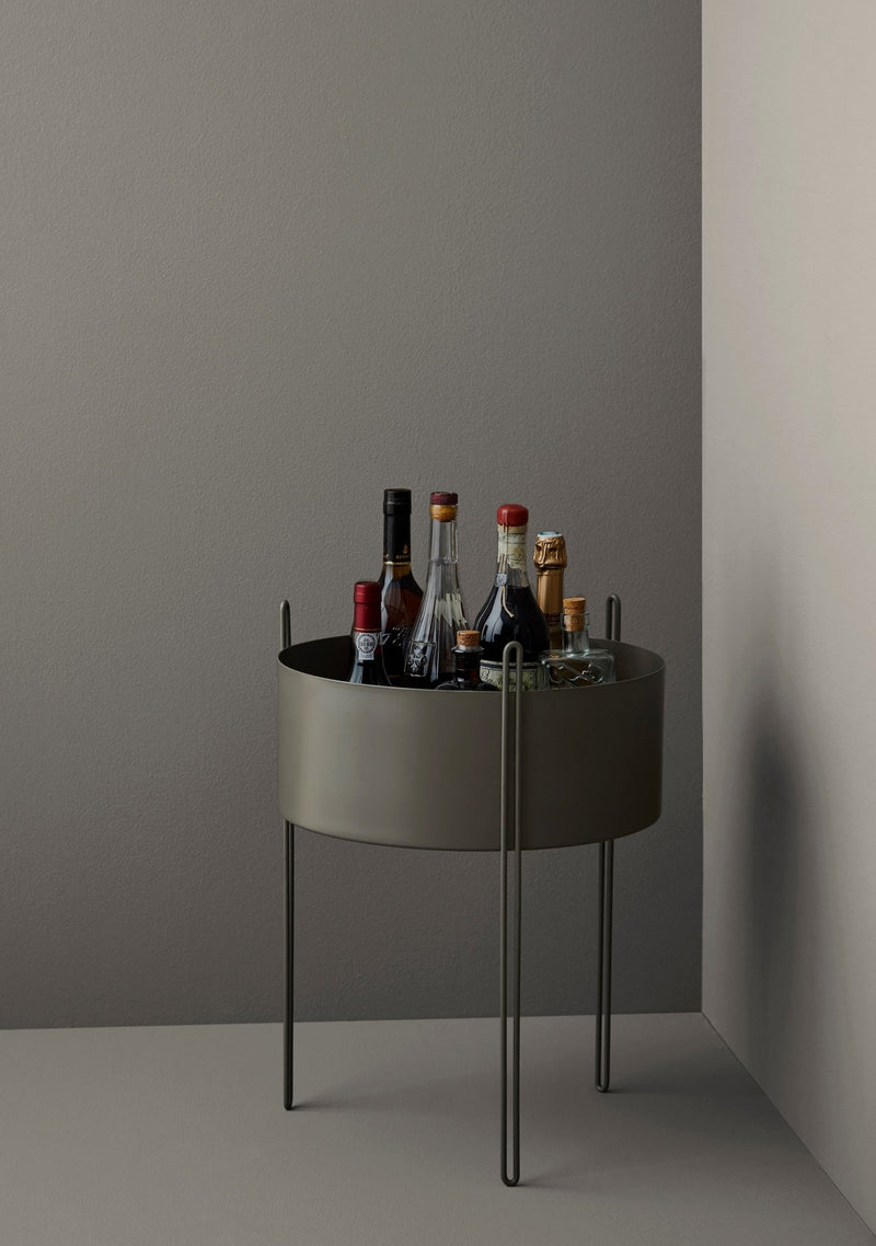 Pidestall Elevated Steel Planter 