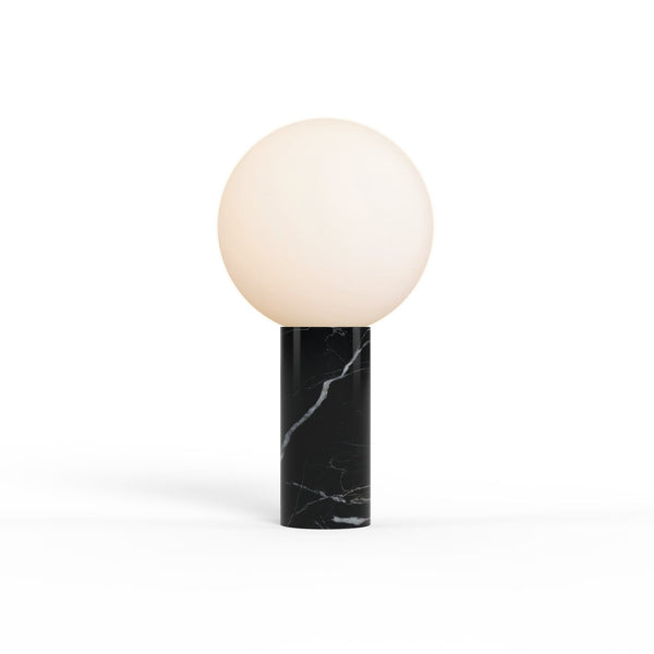 Pilar Table Lamp - Pablo Designs - Table + Task - Marquina Black - HORNE