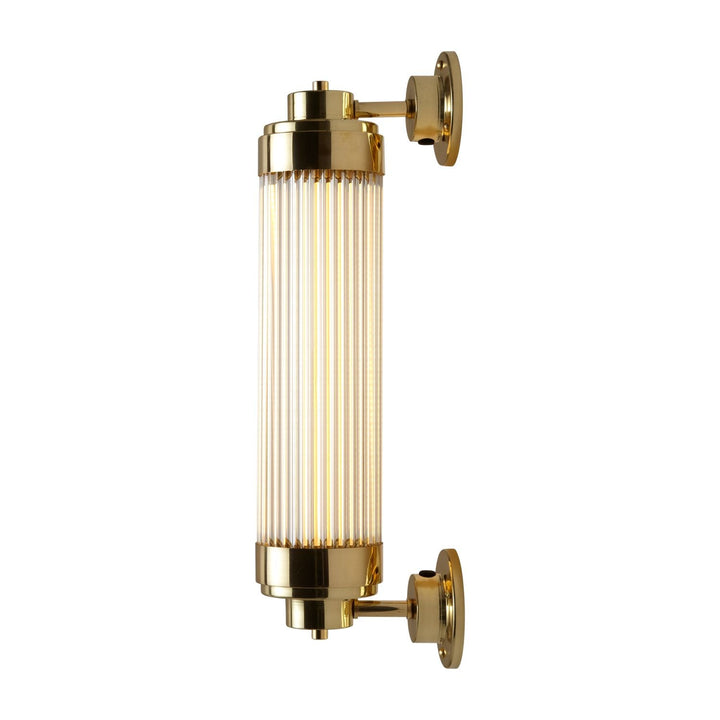 Pillar Offset Wall Light - Davey Lighting - Wall Sconces - Polished Brass - HORNE