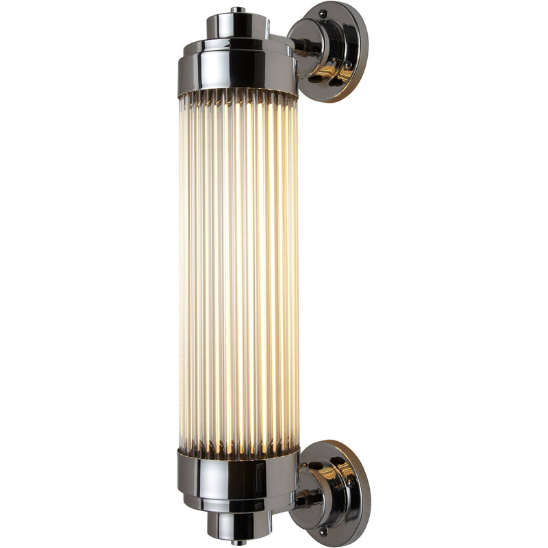 Pillar Offset Wall Light - Davey Lighting - Wall Sconces - Chrome - HORNE