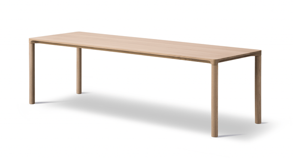 Piloti Coffee Table - Model 6715 - Fredericia - Tables - Short - 13.8" - Lacquered Oak - HORNE