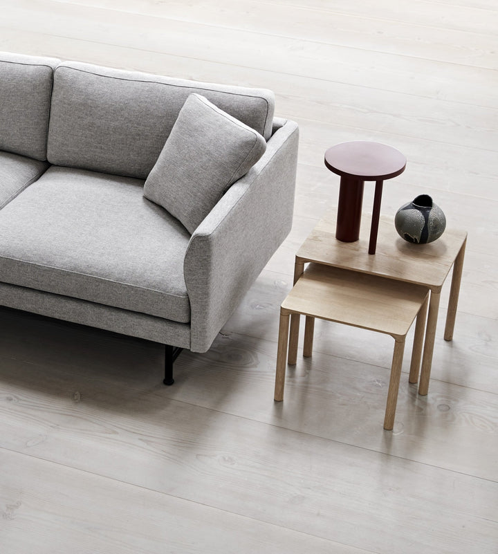 Piloti Side Table - Model 6705 - Fredericia - Tables - Short - Oiled Oak - HORNE