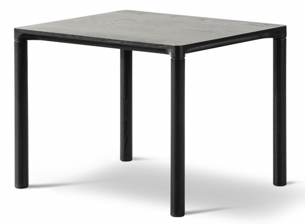 Piloti Side Table - Model 6705 - Fredericia - Tables - Short - Black Lacquered Oak - HORNE