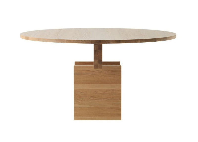 Plane Dining Table - Round - Resident - Tables - Small - Natural - HORNE