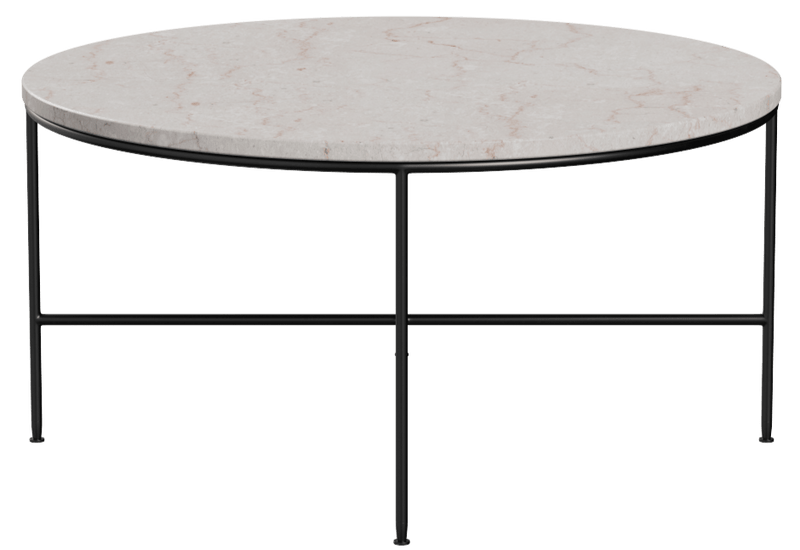 Planner™ Round Coffee Table - Fritz Hansen - Coffee Tables - Charcoal - HORNE