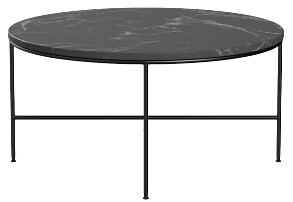 Planner™ Round Coffee Table - Fritz Hansen - Coffee Tables - Charcoal - HORNE