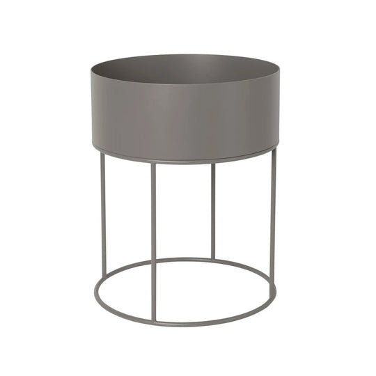 Plant Box - Round - Ferm Living - Office Accessories - Cashmere - HORNE
