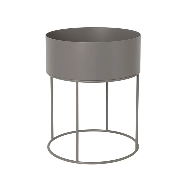 Plant Box - Round - Ferm Living - Office Accessories - Cashmere - HORNE