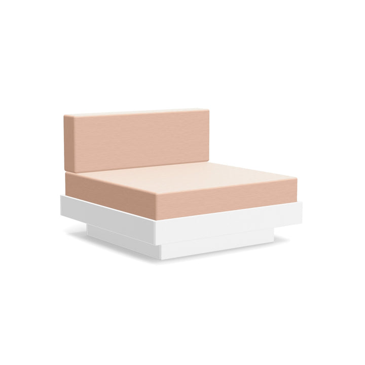 Platform One Lounge - Loll Designs - Outdoor Furniture - Cloud White - Petal - HORNE