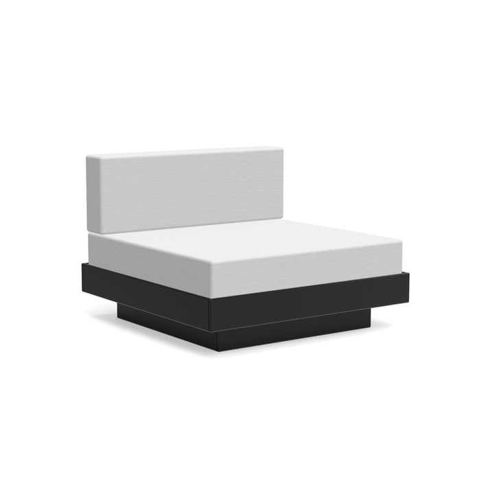 Platform One Lounge - Loll Designs - Outdoor Furniture - Black - Silver - HORNE